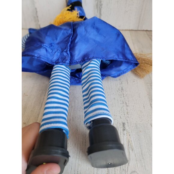 Animated Blue Moon scary witch Halloween pop Decor light up - Picture 5 of 9